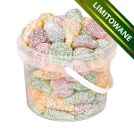 RADIOAKTYWNE Kwaśne żelki Jabłka Gruszki 92 kubek 450 g (Konfidentki)