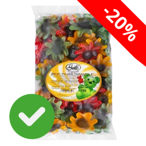 Tarantule pająki 1 kg w opakowaniu foliowym